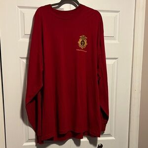 Harley-Davidson Red Long Sleeve Tee firefighter
